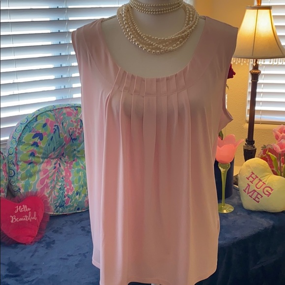 Jones Studio Tops - Sold to Denise Z Jones Studio pink candy top